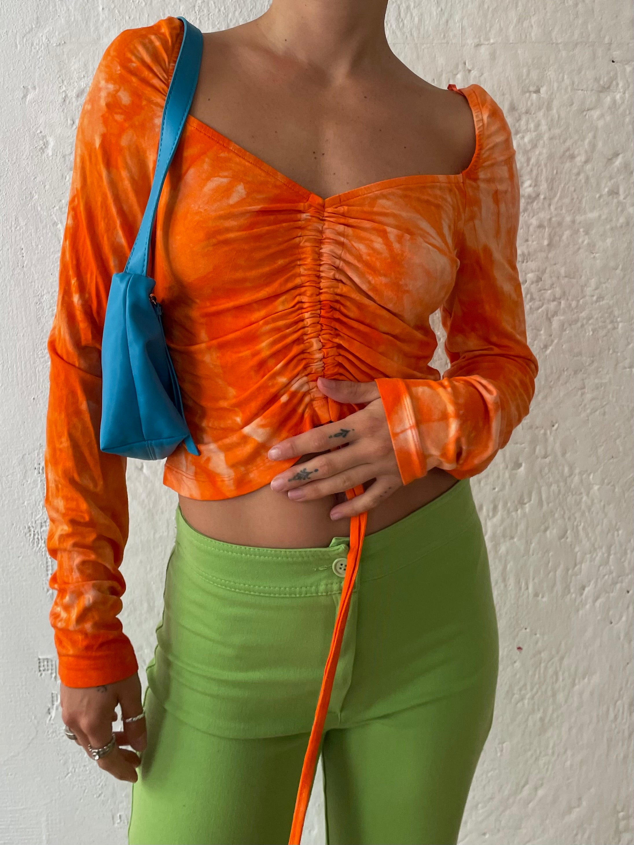 Longsleeve Top Orange S/M