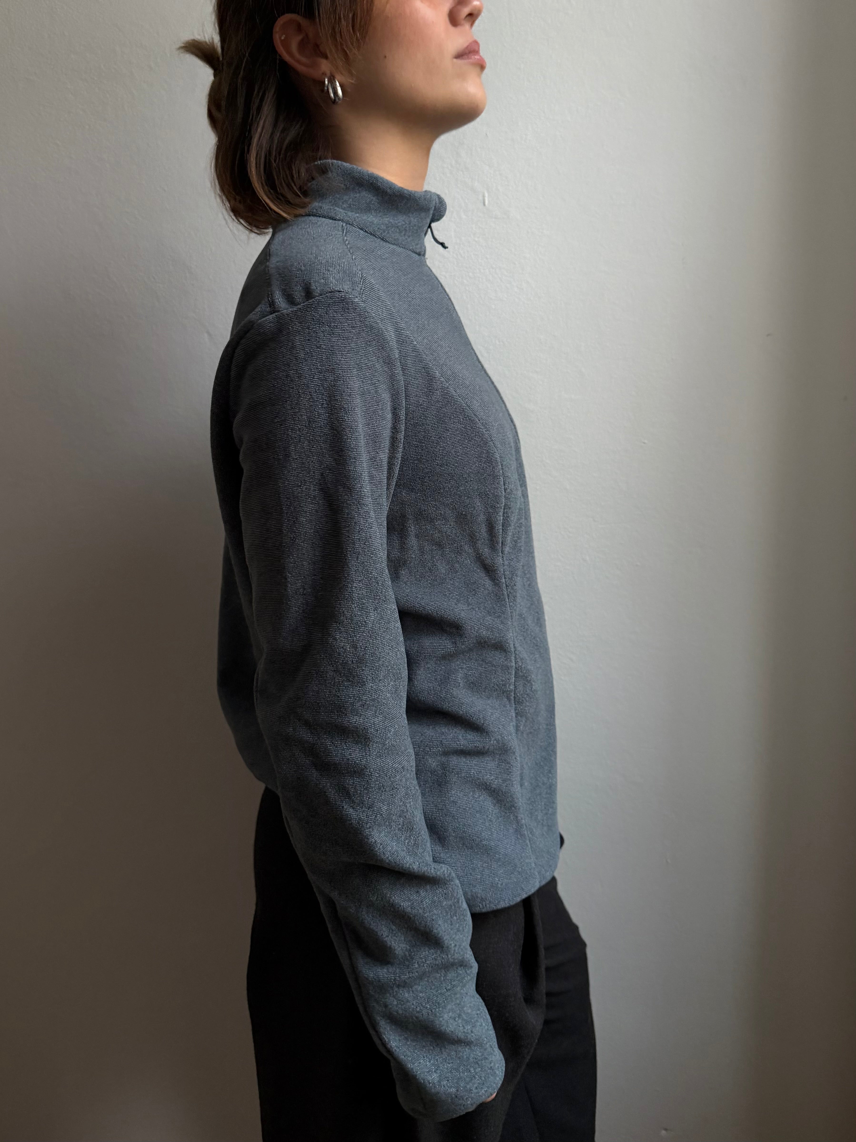 Quechua Half-Zip Sweater Blue/Grey Unisex - M