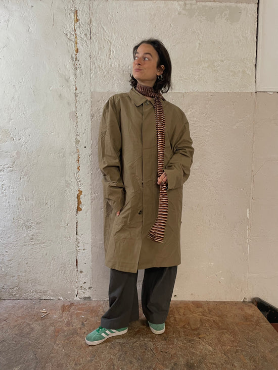 Bijenkorf Trenchcoat Beige Herbst Mantel Layering - M/L
