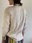 Long Sleeve Shirt Cream Layering Women – M