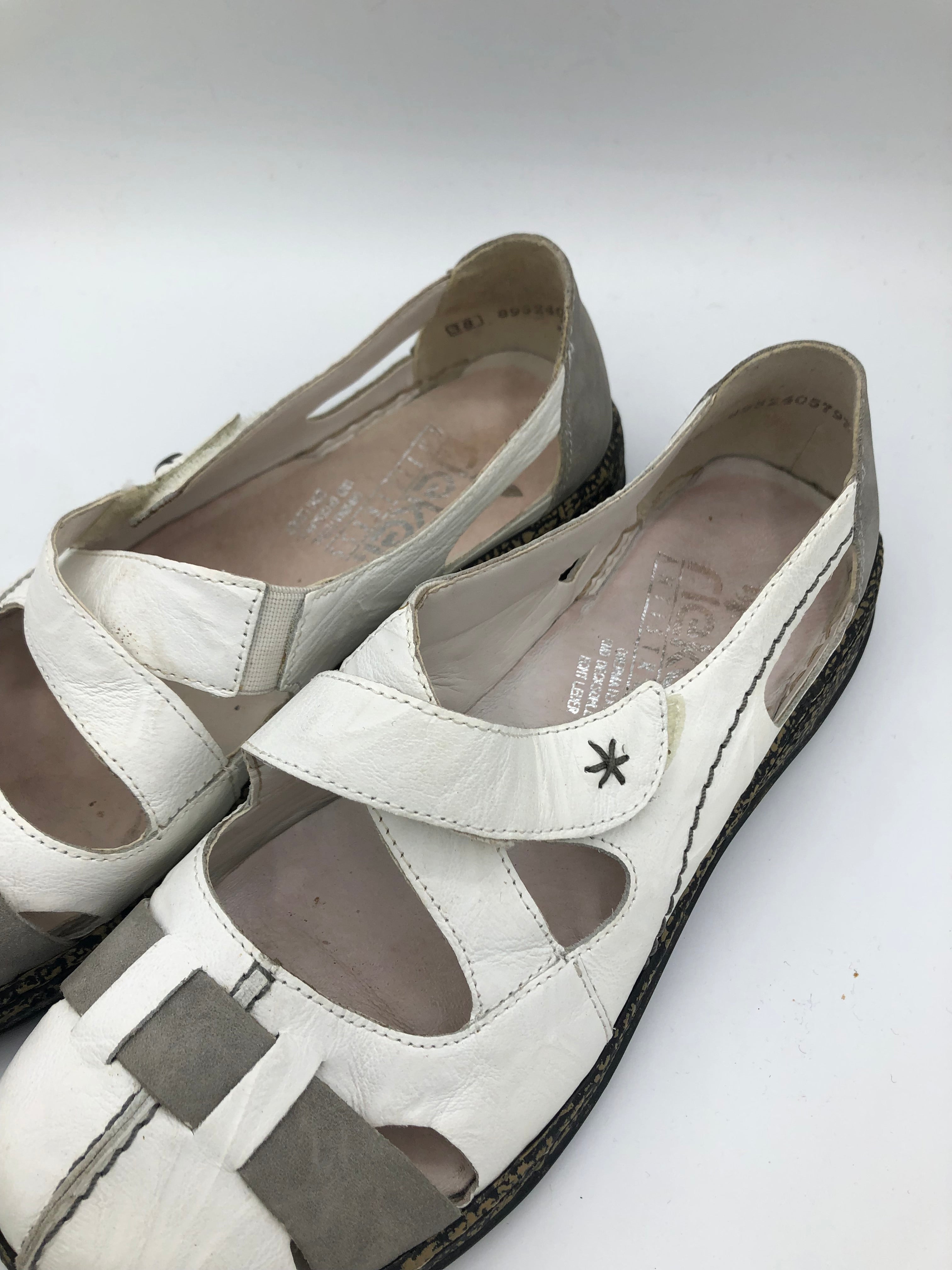 Rieker Leder Sandalen - Kleiderhaufen - Default Title