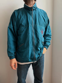 Vintage Oversized Löffler Track Jacket Blues Unisex - L