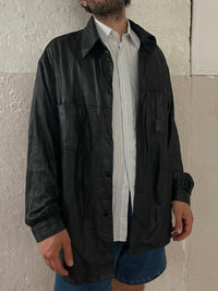 Dünne Lederjacke Black L - Kleiderhaufen - Default Title