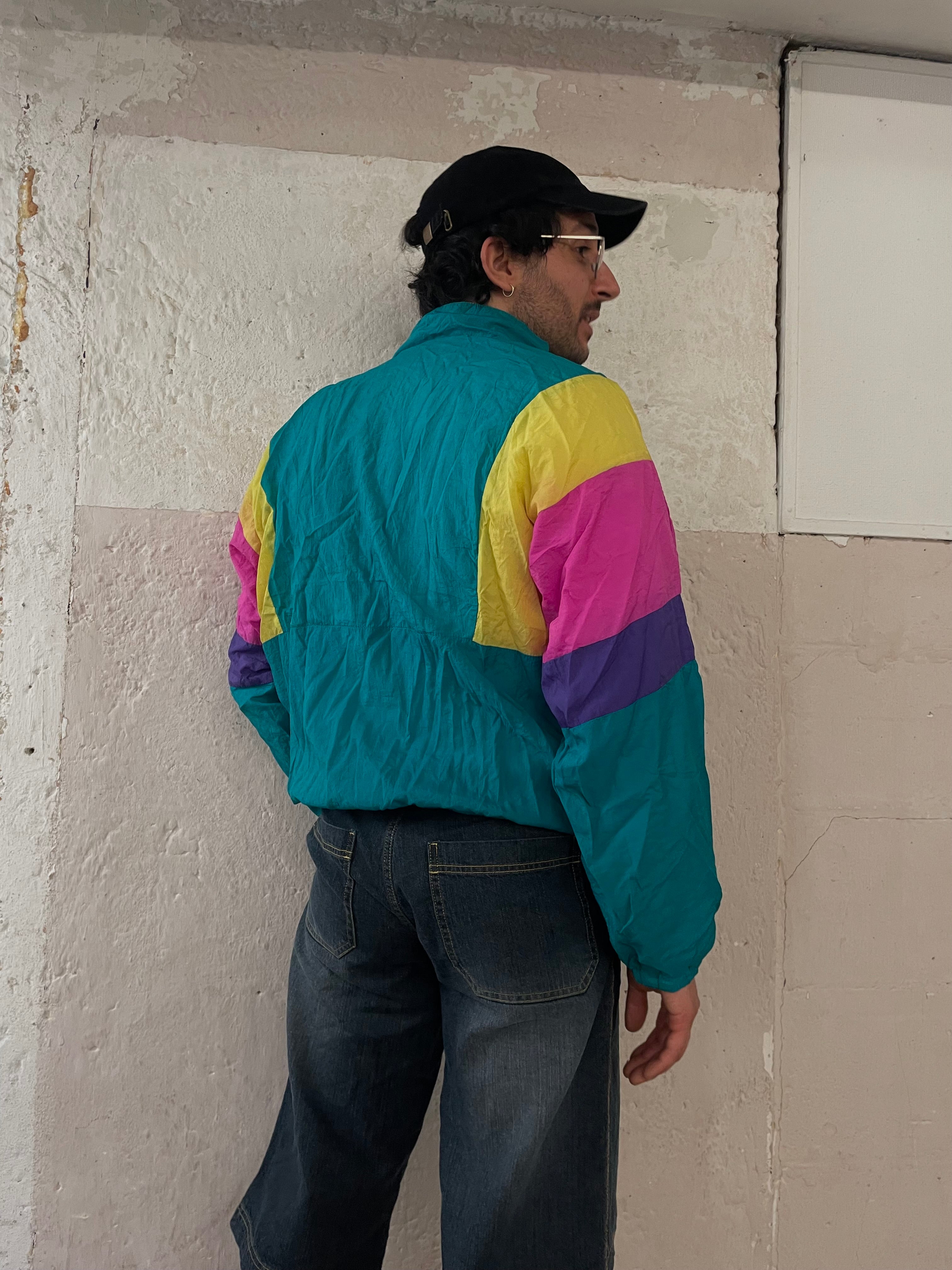 Vintage Sportjacke M - Kleiderhaufen - Default Title