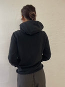 Schwarze Zip- Jacke S