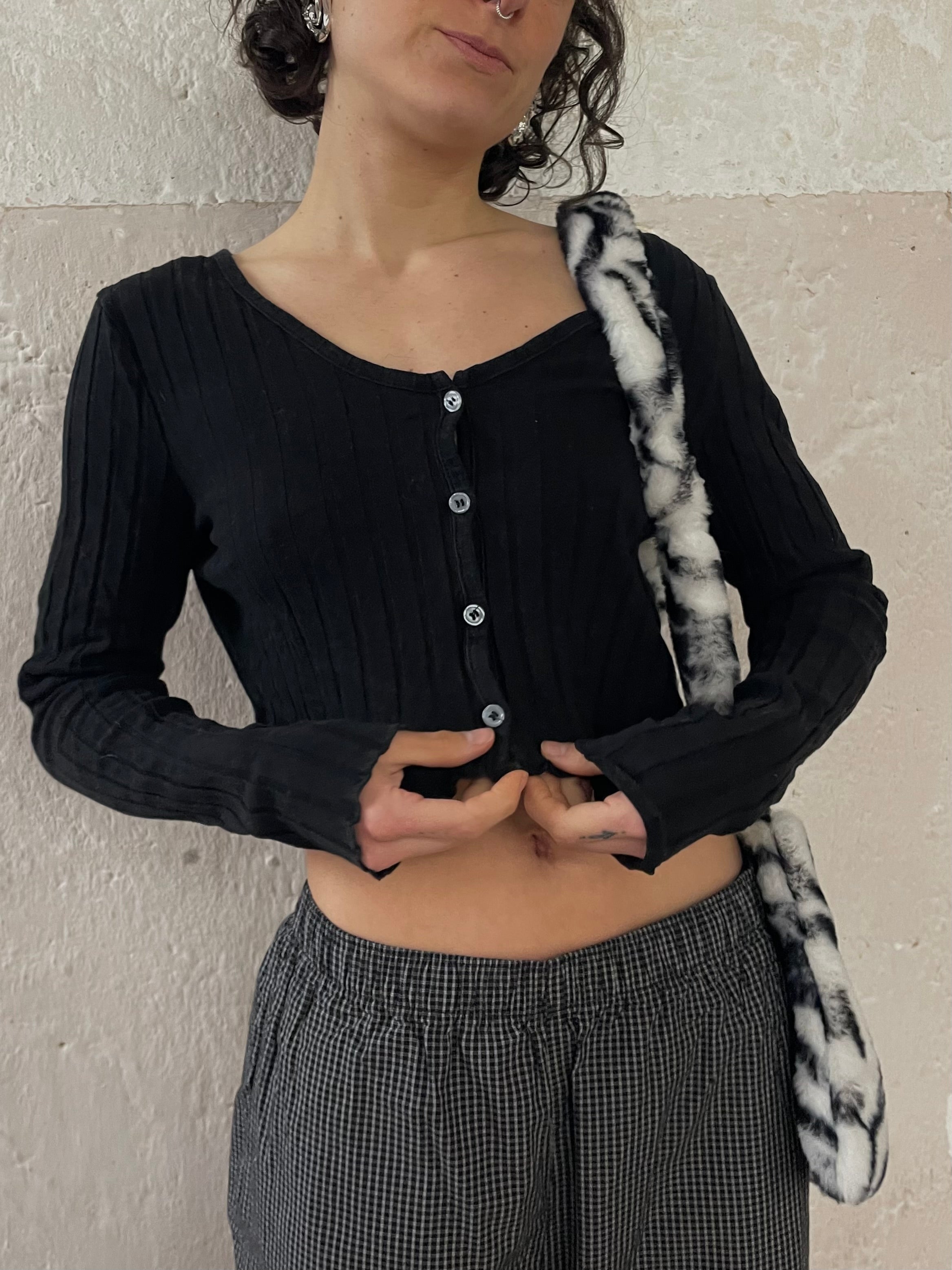 longsleeve zum knüpfen S/M - Kleiderhaufen - Default Title