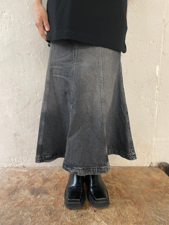 Modern Fair Fashion Denim Skirt Grey – XS