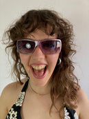 Sunglasses Pink Benetton Fashion No UV Protection Women