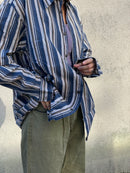 Striped Longsleeve Shirt - Kleiderhaufen - Default Title