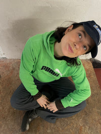 grüner Puma Hoodie S - Kleiderhaufen - Default Title