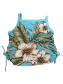 Top Y2K Vintage Made in Korea Floral Rhinestone Detail – M/L