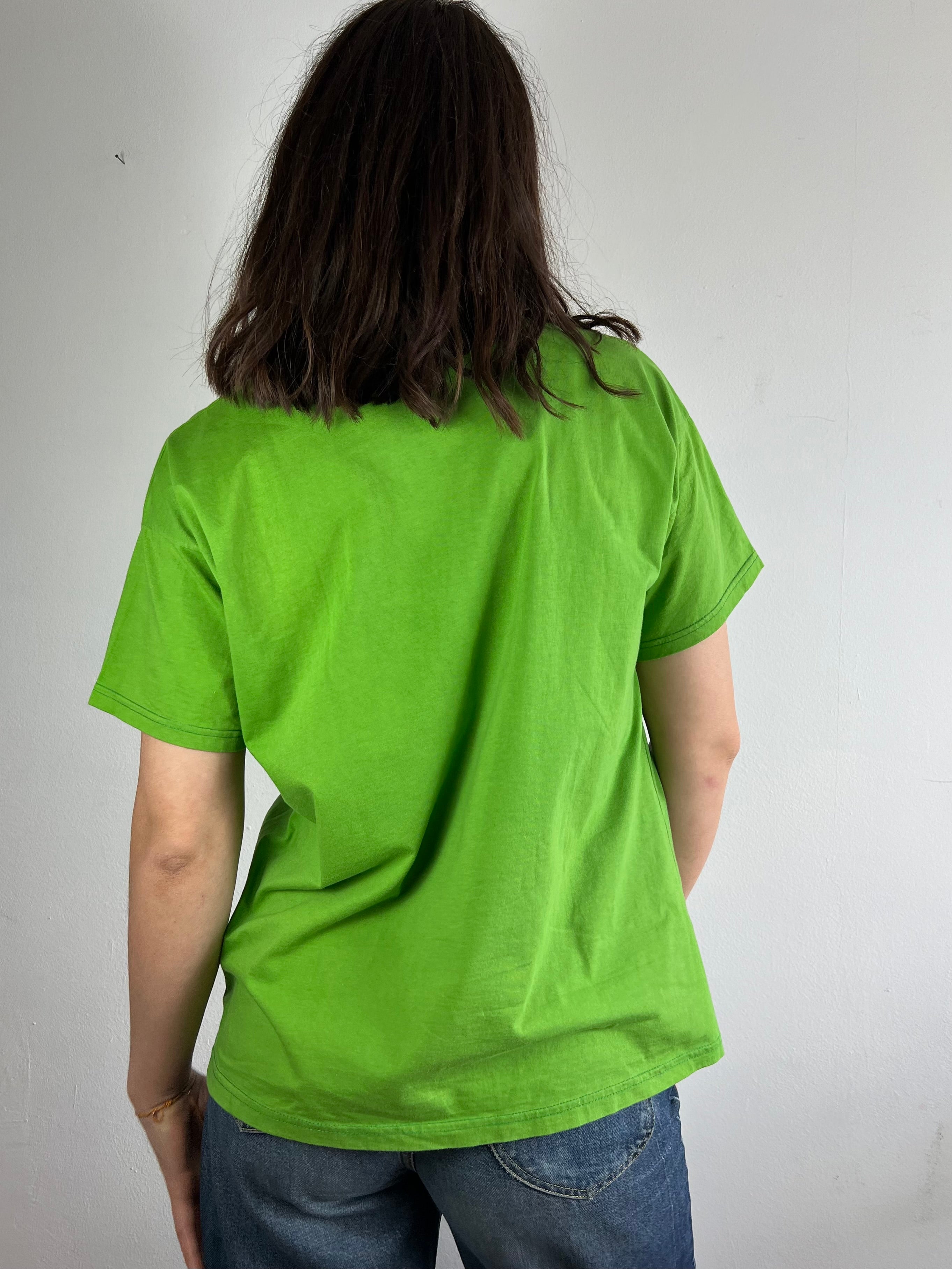T-Shirt Vintage Essential Green Unisex – L