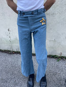 Wide-leg Pants be the STAR - Kleiderhaufen - Default Title
