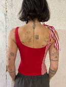 Red Y2K Top S - Kleiderhaufen - Default Title