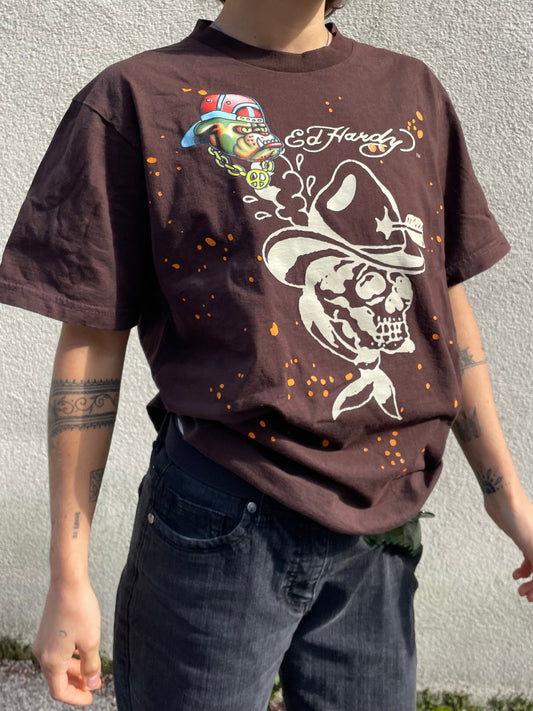 Ed Hardy Print T-Shirt