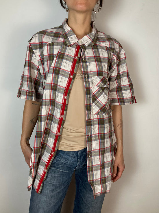 Shirt Vintage Lightweight Shirt Adidas Oversized Unisex – L