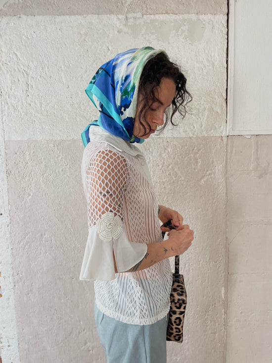 Netz Frühlings Bluse S/M