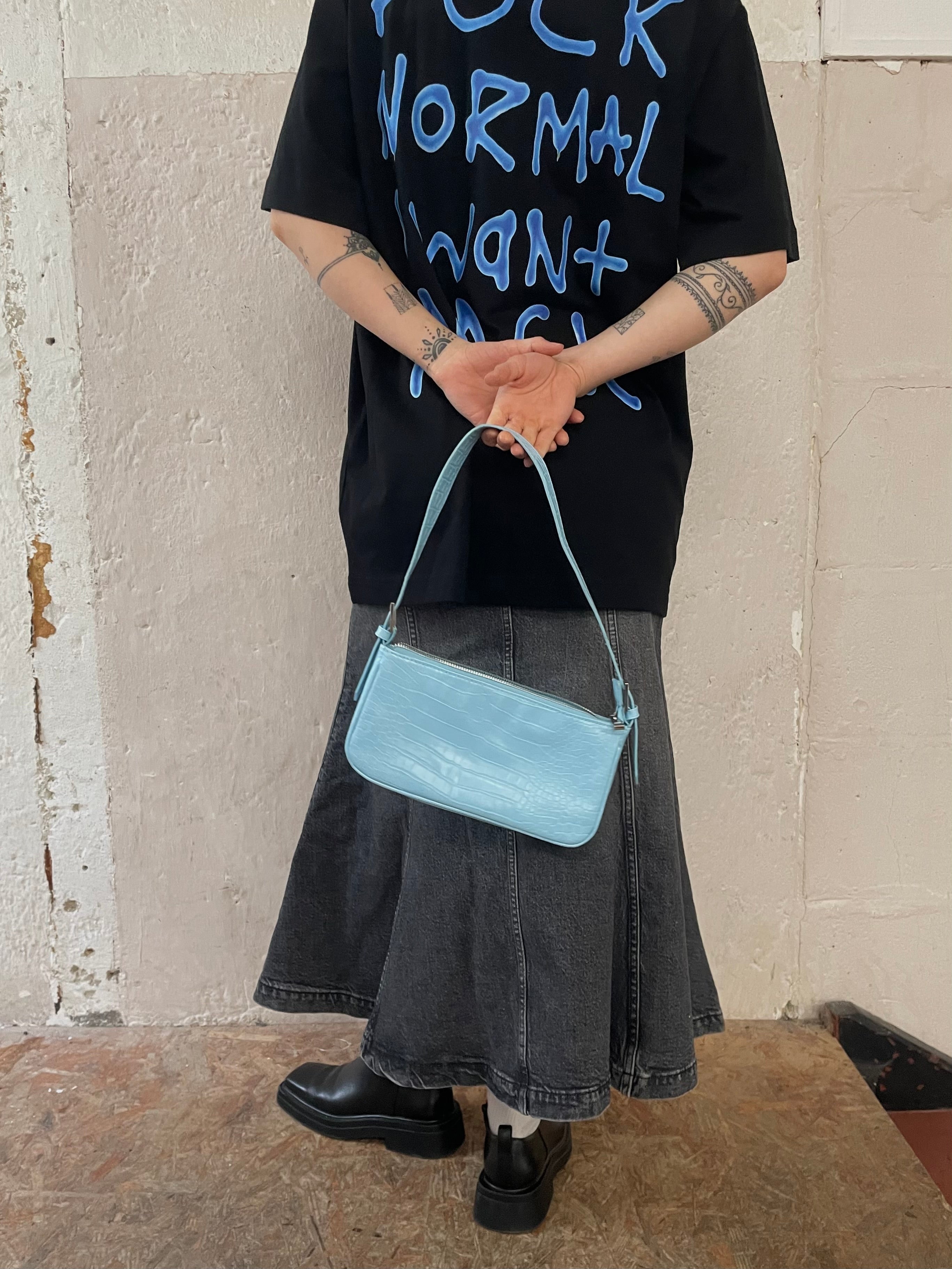 Y2K Bag Hellblau - Kleiderhaufen - Default Title