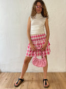 Y2K Mini Skirt Pink S