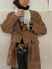 Wunderschöne Vintage Jacke aus Rauleder M - Kleiderhaufen - Default Title