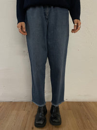 Happy Heidemann Jeans with Patch 100% Cotton Blue – D40