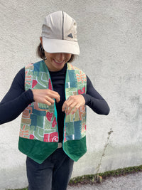 reversible vest unisex - Kleiderhaufen - Default Title