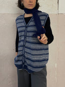 Italian Blue Vest Unisex - Kleiderhaufen - Default Title