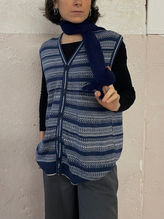 Italian Blue Vest Unisex
