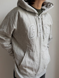 Cap Sweater Jacket Grey Unisex - XL