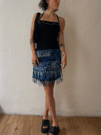 Schwarze Neckholder Top S - Kleiderhaufen - Default Title