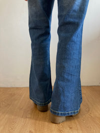 Jeans Vintage Blue Cotton John F. Gee Unisex – M