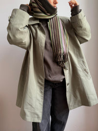 EWM Pure Classic Trenchcoat Green Unisex - M