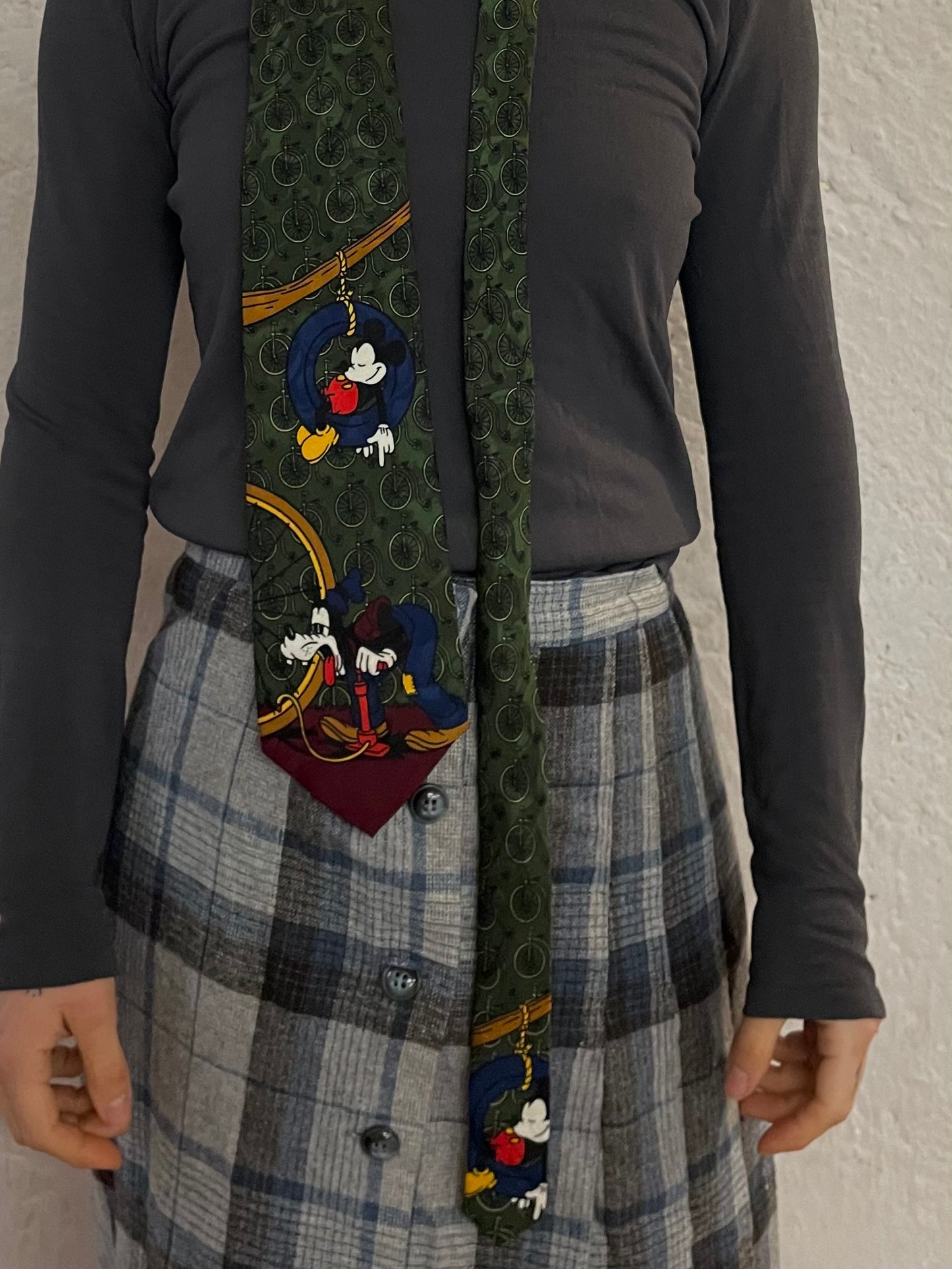 Disney Mickey and Goofy Tie