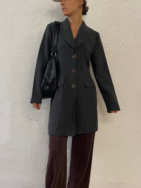 Dunkelgrauer Blazer M