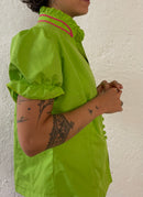 Vintage Green Top zum kombinieren