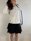 Skirt Vintage Y2K Silk Blend Black Light Hip-Hugging Minimal Elegant Mini Skirt – S/M