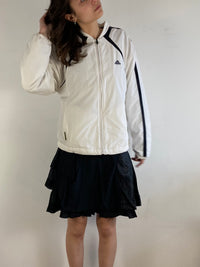 Skirt Vintage Y2K Silk Blend Black Light Hip-Hugging Minimal Elegant Mini Skirt – S/M