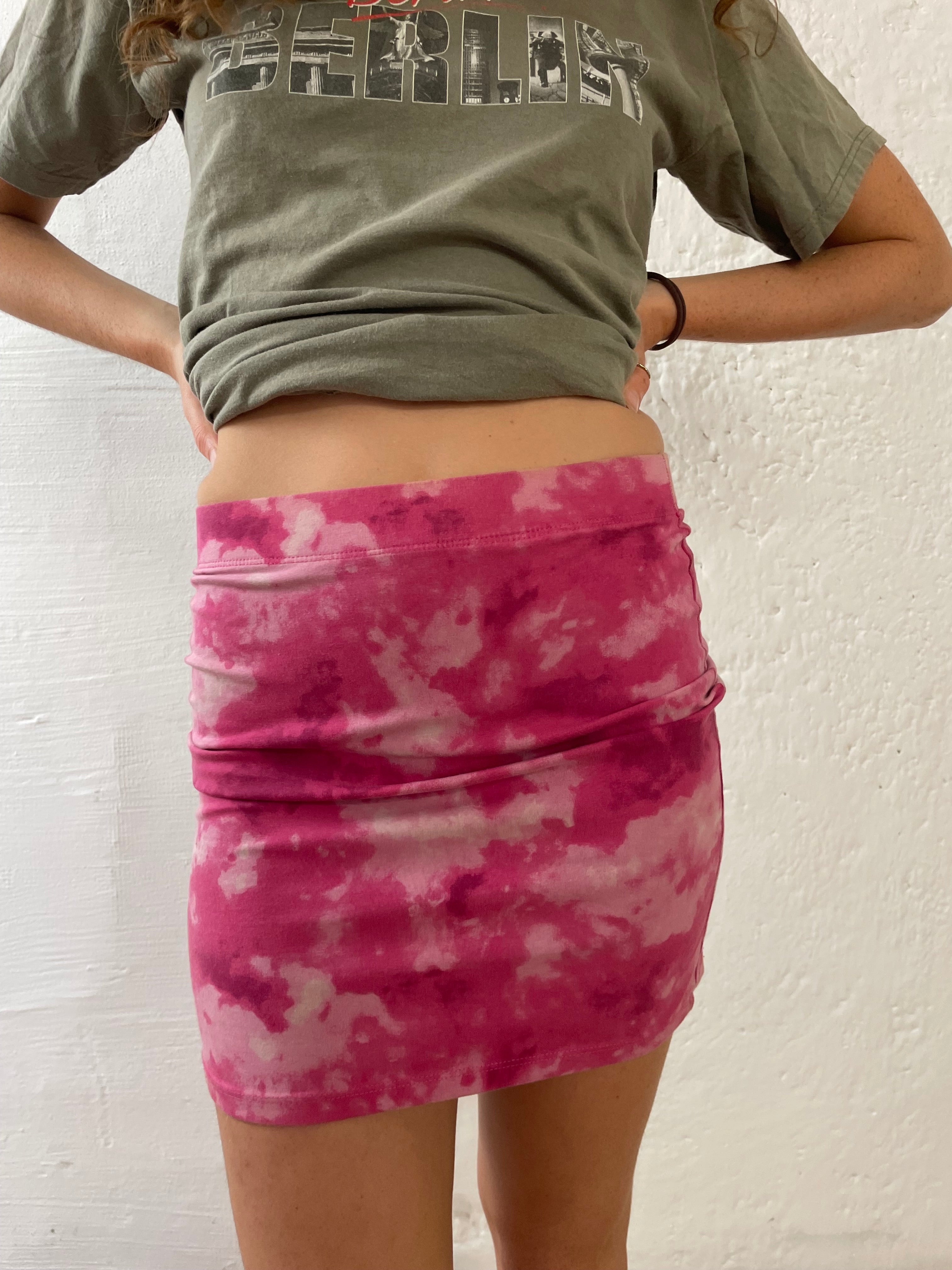 Y2k Skirt Pink S/M