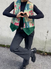 reversible vest unisex - Kleiderhaufen - Default Title