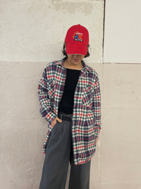 Stoffhemd sehr schöne Farben Kombi Unisex - Kleiderhaufen - Default Title