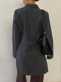 Dunkelgrauer Blazer M