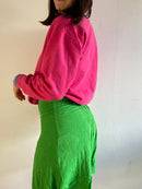 Pullover Gildan Sweatshirt Sweater Vintage Pink Y2K Unisex – M