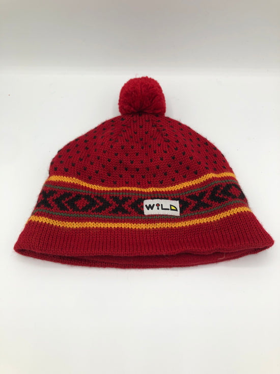Woll Mütze mit Bommel
