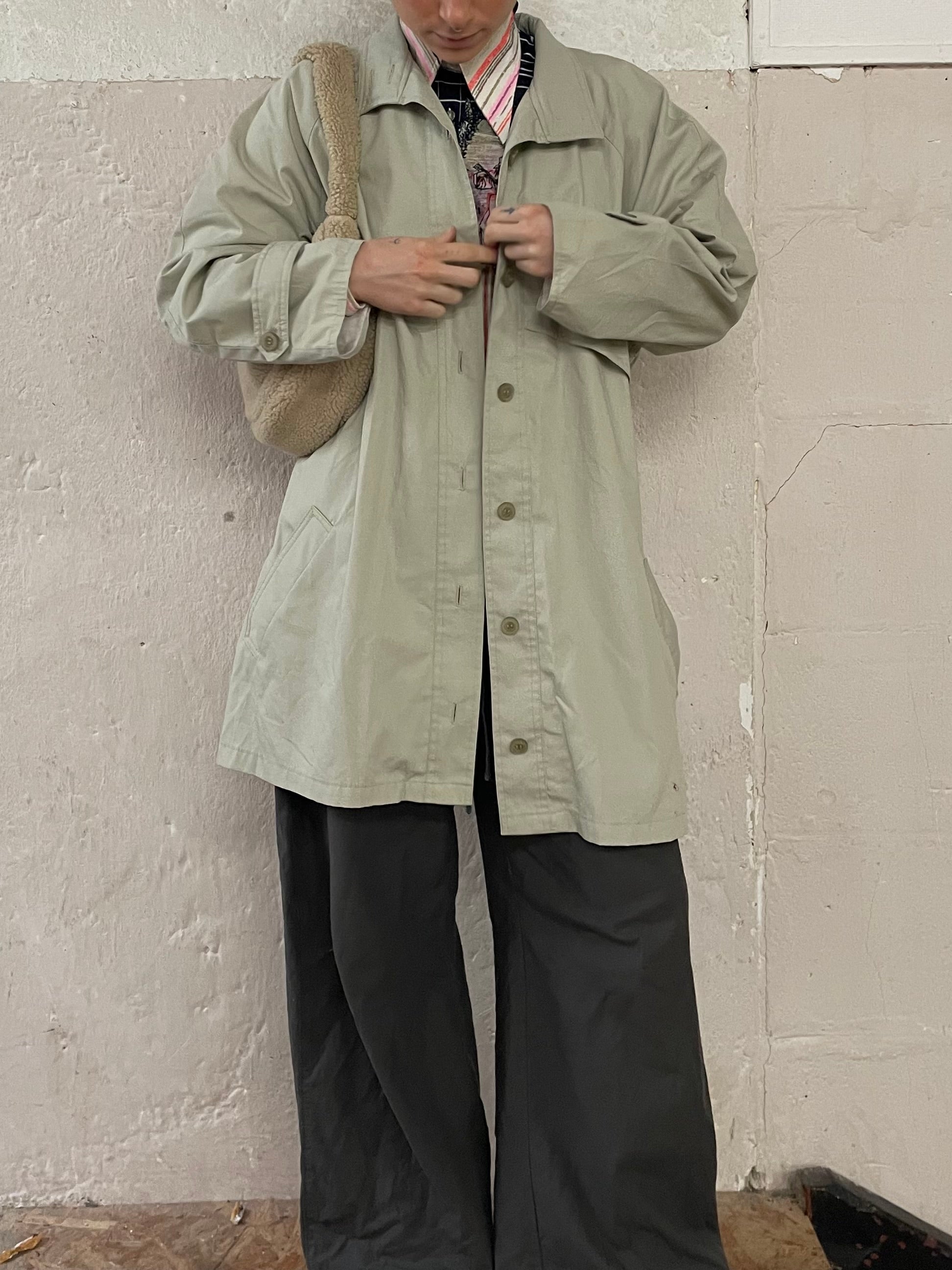 Frühlingszeit Trenchcoat Zeit M - Kleiderhaufen - Default Title