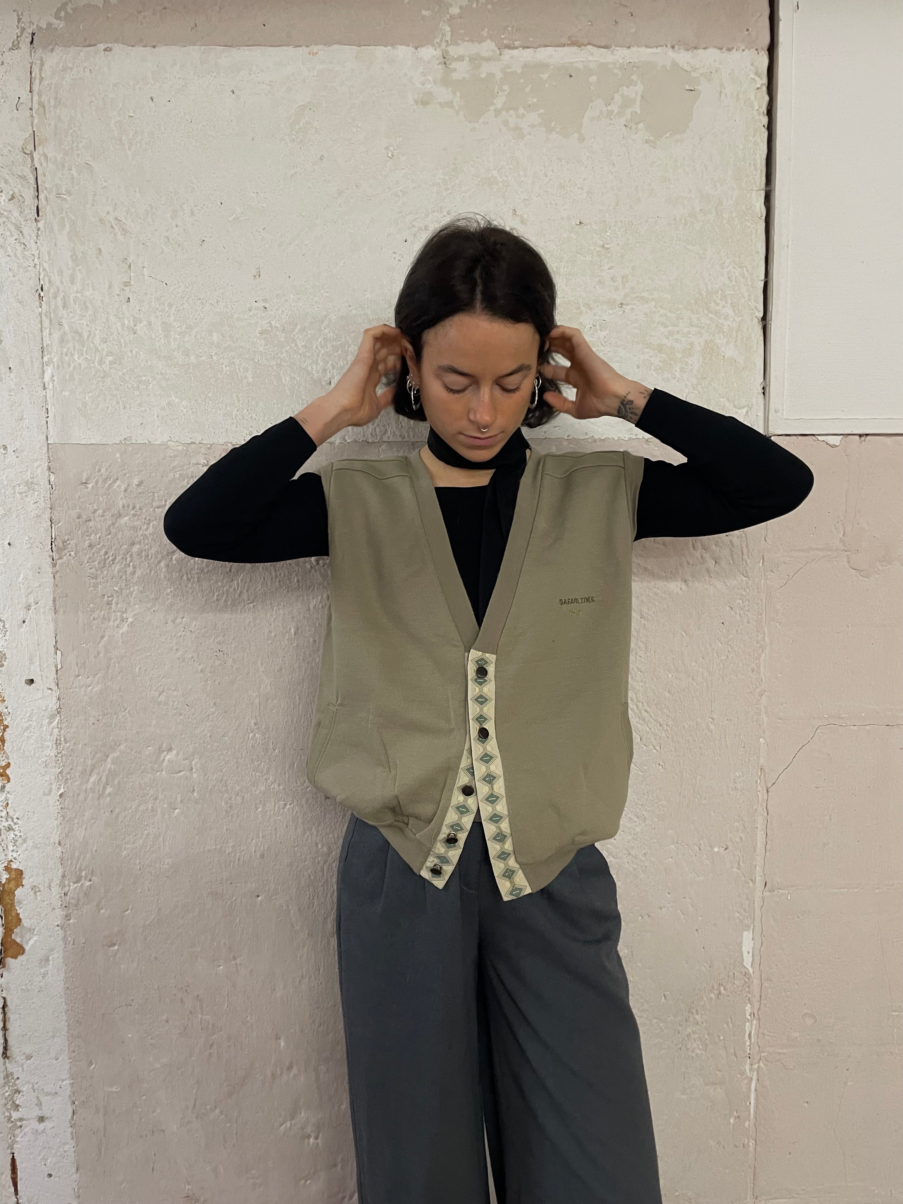 Italienische Süße Weste Safari TIme - Kleiderhaufen - Default Title