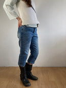 Denim Shorts BPC Blue Jeans Summer Casual Fit Unisex – M