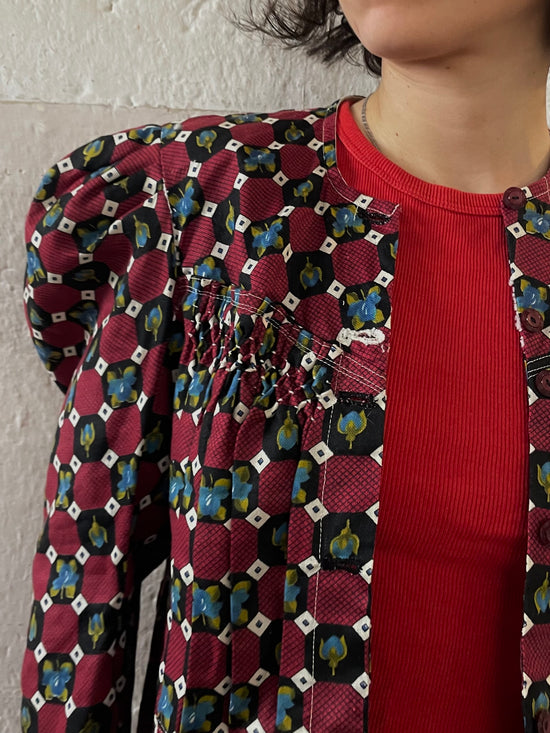 Puff Schultern Jacke