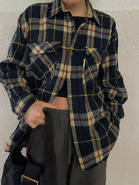 Vintage Stoff Hemd Unisex L - Kleiderhaufen - Default Title