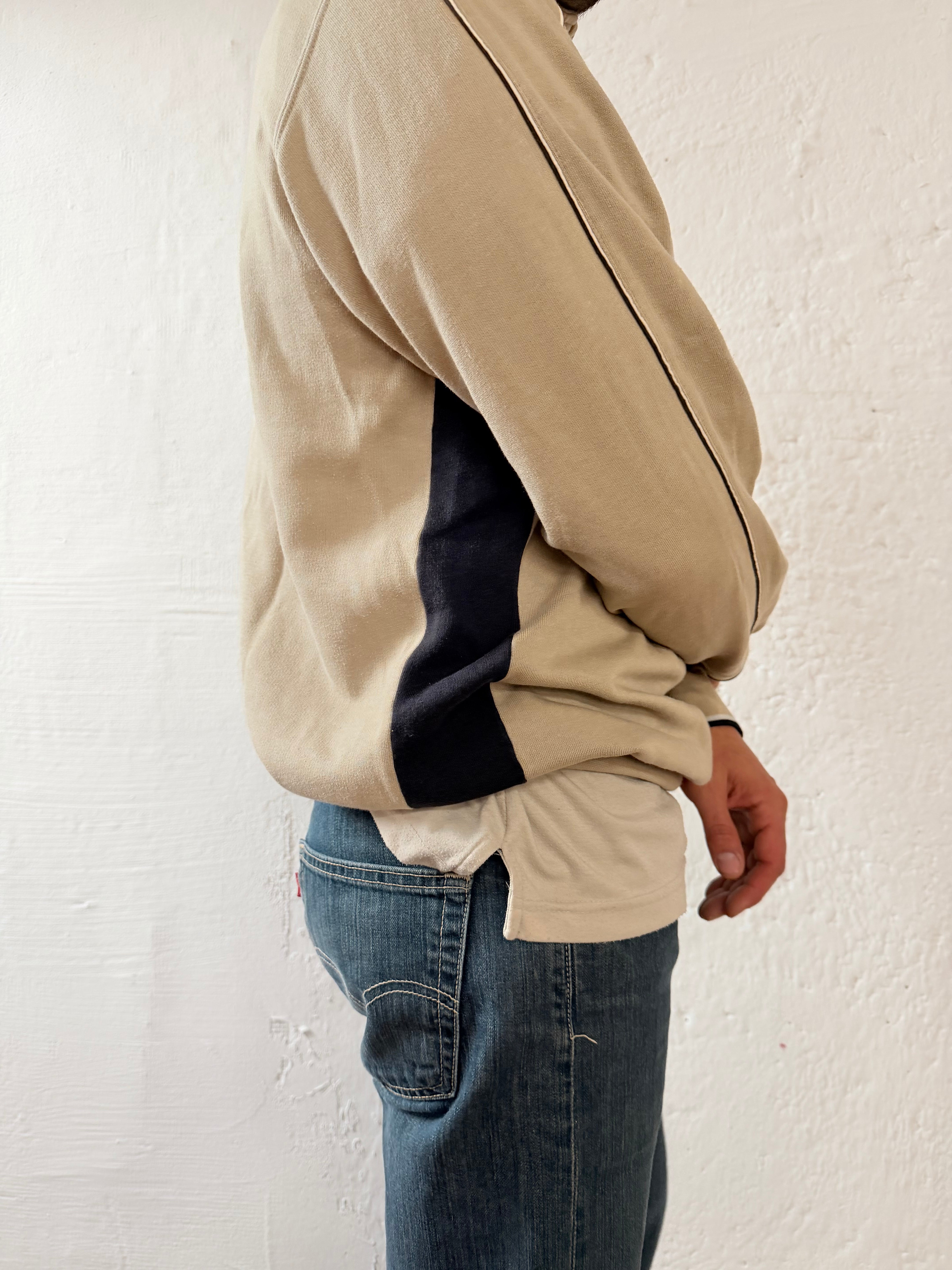 Zip Pullover Champion Embroidered Chest Logo – XL