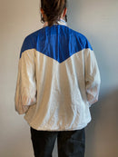 Jacket Vintage Track Jacket Ellesse Cream Zip Sports Unisex – L